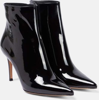 Gianvito Rossi Patent leather ankle boots