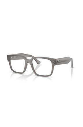 Ray-Ban 53mm Square optical glasses in Grey at Nordstrom