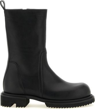 Rick Owens Black Ankle Boots