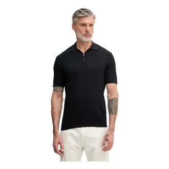 A|X Armani Exchange Knit Polo - Heren - Polos - Zwart - 2XL - Katoen - Tops