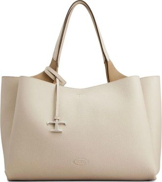 Tod's Borsa tote strutturata - Bianco