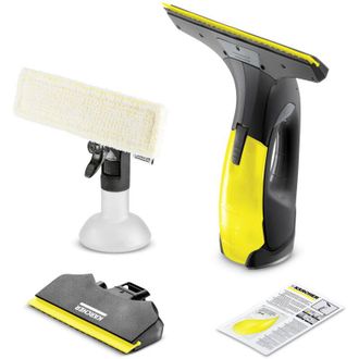 Karcher Aspiragocce wv 2 Premium 10 Years Edition - Serbatoio acqua sporca: 100 ml - Autonomia: 35 min - Tempo di ricarica della batteria: 230 min