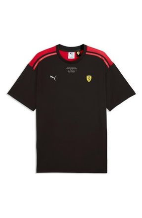 Puma Ferrari CLOUDSPUN Performance T-Shirt in Puma Black at Nordstrom, Size Xx-Large