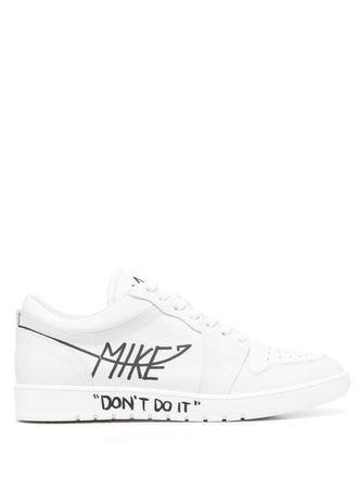 Mike Don't Do It Mike Dont Do It sneakers - men - Calf Leather/Calf Leather/Rubber - 40 - White