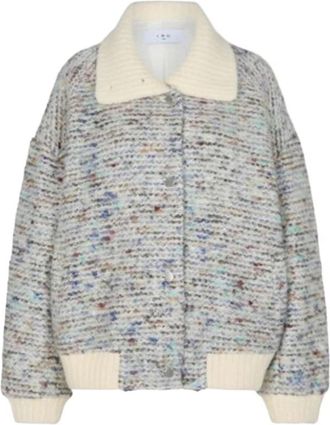 Iro Simone Jacket - Dames - Vesten - Veelkleurig - L - Katoen - Truien & Vesten
