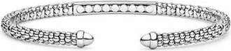 Lagos Caviar Spark Sterling Silver Cuff at Nordstrom, Size 6.5