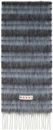 Patou Winter Scarves, female, Gray, Size: ONE SIZE Grey Wool