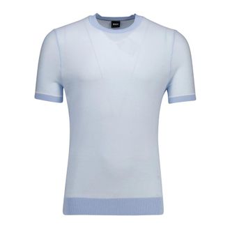 HUGO BOSS Heren, Tops, Blauw, Maat: M