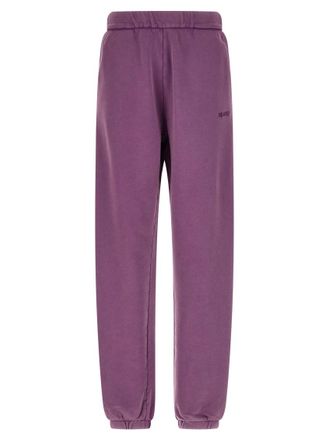 The Attico Purple Logo Joggers