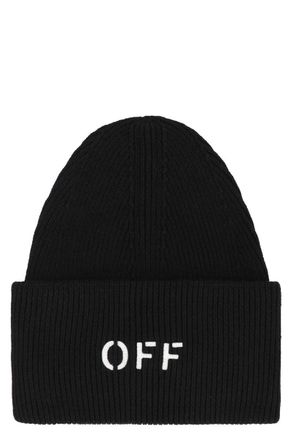Off-white Logo Wool Beanie