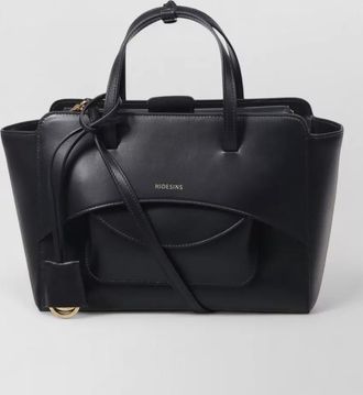 Hidesins m flap tote bag shoulder strap