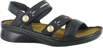 Naot Womens Cadence Soft In Black/gold