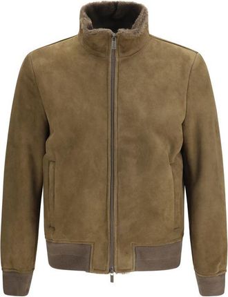 Salvatore Santoro Lamb Ovis Aries Full-Length Mens Jacket