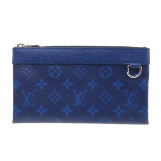 Louis Vuitton Pre-owned Pochette Pouch - Heren - Pre-owned - Blauw - Maat: ONE Size
