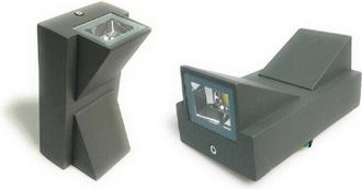 Trade Shop Trade Shop Traesio - Trade Shop - Applique Doppia Emissione 10 W Per Esterno Grigio Luce Fredda Calda Ip65 Es04