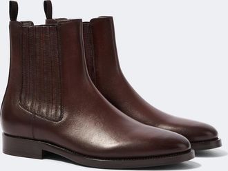 Brunello Cucinelli Botines chelsea de piel