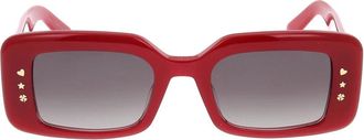 Dior Accessoires, unisex, Rood, ONE Size, Zonnebrillen
