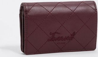 Twinset Portafoglio in eco-pelle con logo tono su tono