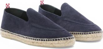 MC2 Saint Barth Armand Loafer Suede Espadrilles - Heren - Espadrilles - Blauw - 45 EU - Katoen - Schoenen