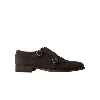 Scarosso Gervasio Scamosciato Leggero Schoenen - Heren - Nette schoenen - Bruin - 42 1/2 EU - Leer - Schoenen