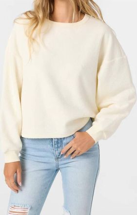 O'Neill Wavelength Sweatshirt In Winter White