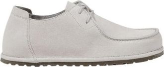 Birkenstock Witte Leren Instappers