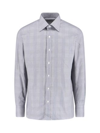 Tom Ford Camicia Pied De Poule