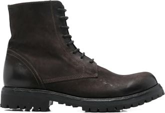 Officine Creative Stivali Ikonic 001 con zip 40mm - Marrone