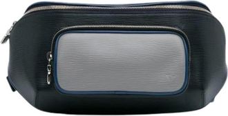 Louis Vuitton Pre-owned Belt Bags, female, Blue, Size: ONE SIZE Pre-owned Epi Damier Graphite Bumbag