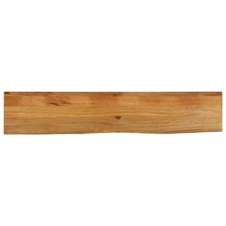 Berkfield Home Table Top Live Edge 180x30x3.8 cm Solid Wood Mango in Brown