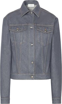 Sportmax Oversized Denim Jacket - Dames - Spijkerjassen - Grijs - XS - Denim - Jassen