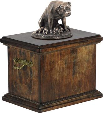 OEM Rottweiler I - Urna Para Cenizas De Perro, Urna Con Estatuilla, Elegante Urna De Estilo Cl&aacute;sico De Art-dog