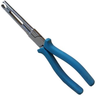 Trade Shop Trade Shop - Pinza Dritta Becchi Lunghi Per Cappucci Candele DAccensione Auto Officina 240m