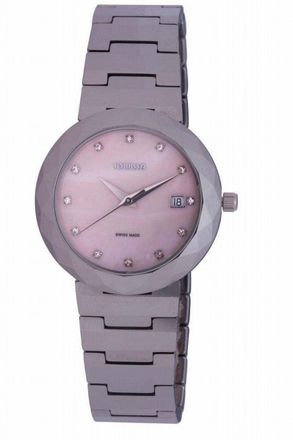 Jowissa Soletta WoMens Mother Of Pearl Watch - Silver - One Size