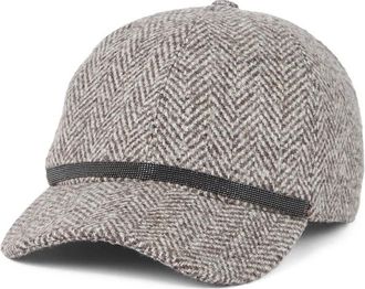 Brunello Cucinelli Caps Marrone-Donna