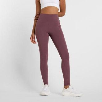 New Balance Donna NB Harmony Pocket High Rise Legging 27 in Viola, Maglia di Poliestere, Taglia XS