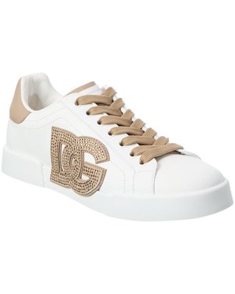 Dolce & Gabbana Portofino Leather Sneaker