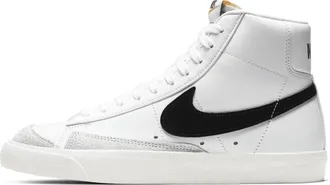 Nike Womens Blazer Mid 77 Shoes in White | CZ1055-100