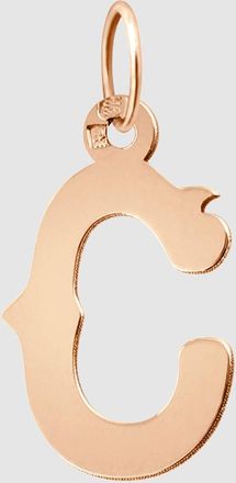Vanrycke Pendentif Lettrine Or Rose