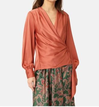 Karmamia Ines Blouse In Semi Rich Sunset