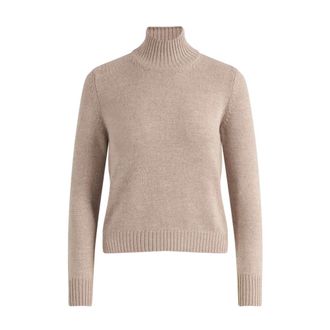 Gran Sasso Coltrui - Dames - Coltruien - Beige - S - Wol - Truien & Vesten