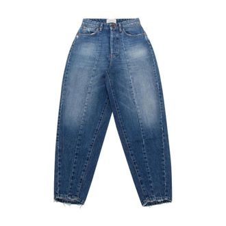 Vicolo WO Trousers - female - ViCOLO - Loose Fit Jeans - Blue - XS - Jeans