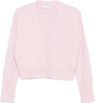 KANGRA Cardigan con scollo a V - Rosa