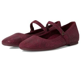 Vionic Alameda Mary Janes Womens Shoes Cherry Jubilee : 9.5 W, Suede