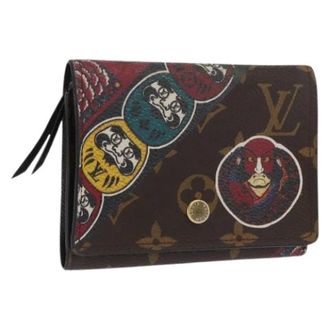 Louis Vuitton Pre-owned Wallets, female, Brown, Size: ONE SIZE Pre-owned Monogram Canvas Wallet