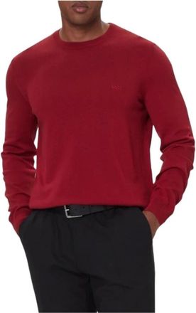 HUGO BOSS Uomo, Maglie, Rosso, M, new