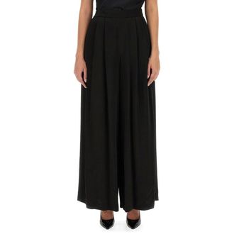 Fabiana Filippi Wide Trousers, female, Black, Size: XS Wide Trousers
