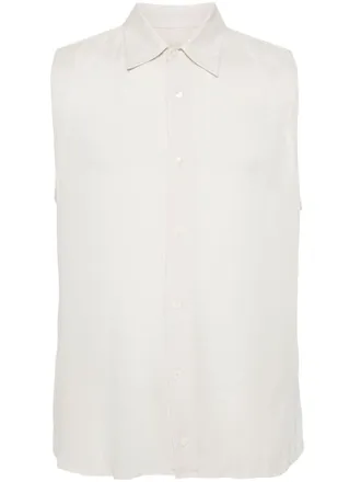 Ami Camicia con colletto a punta - Bianco