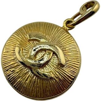 Chanel gold Plating Pendant (Pre-Owned)