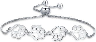 Generic Cat Bracelet For Women Fashionable And European Style Print Retractable Adjustable Jewelry Suitable Wearing On Many Occasions Rose Set for (A, 22x1.5c